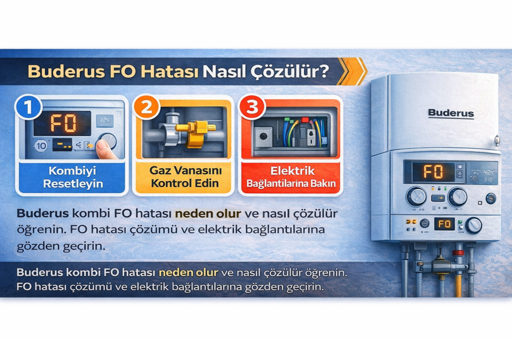 buderus f0 hatası nasıl çözülür