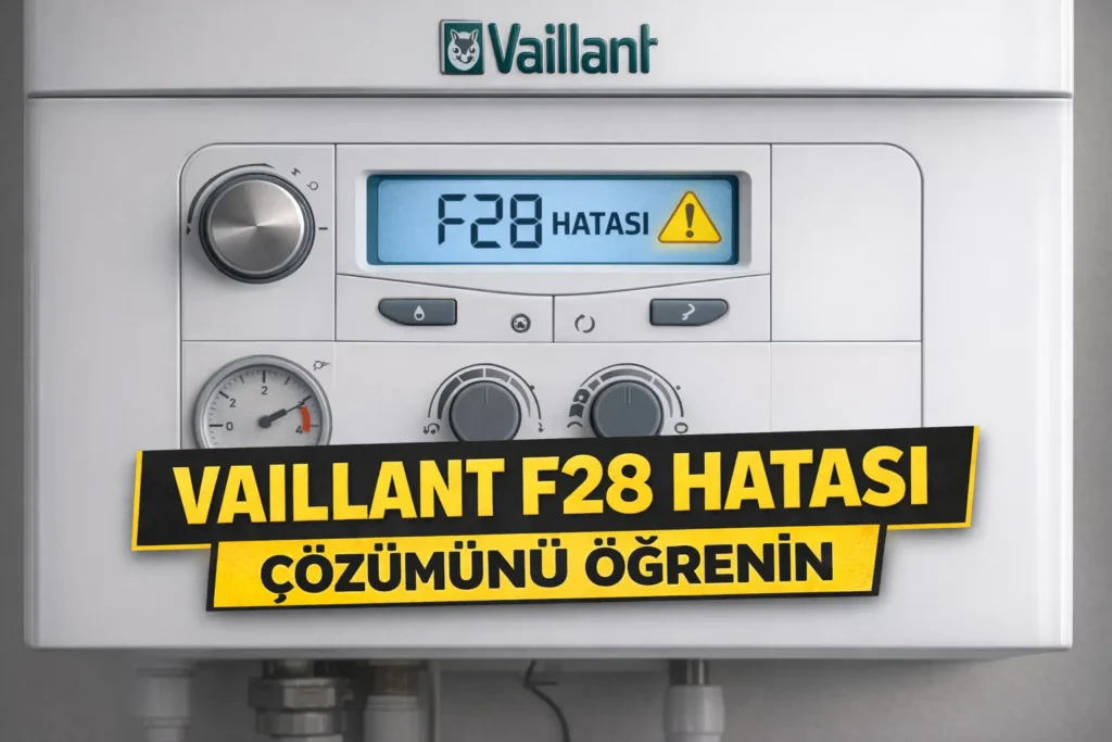vaillant f28 hatası nasıl çözülür