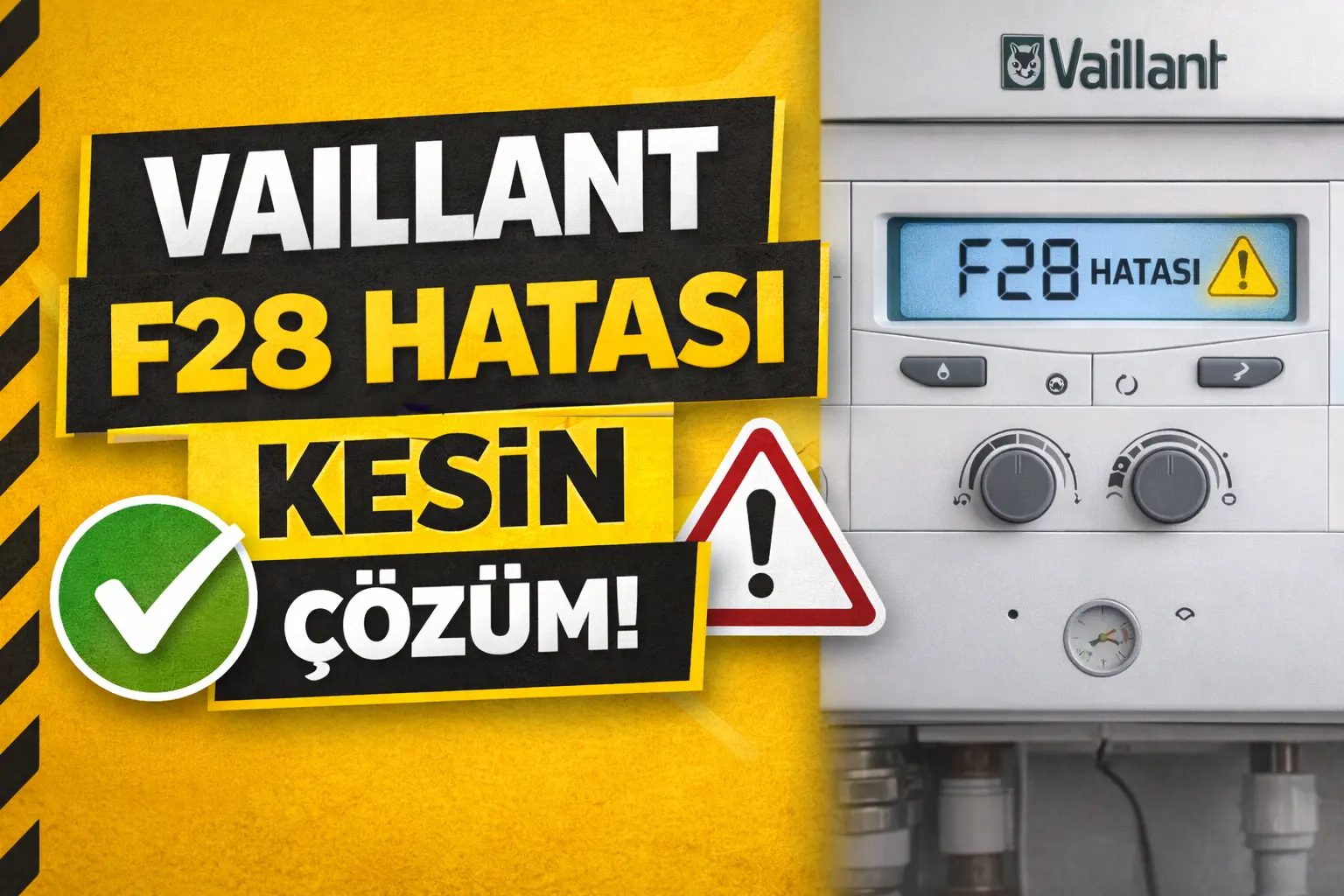 vaillant f28 hatası kesin çözüm