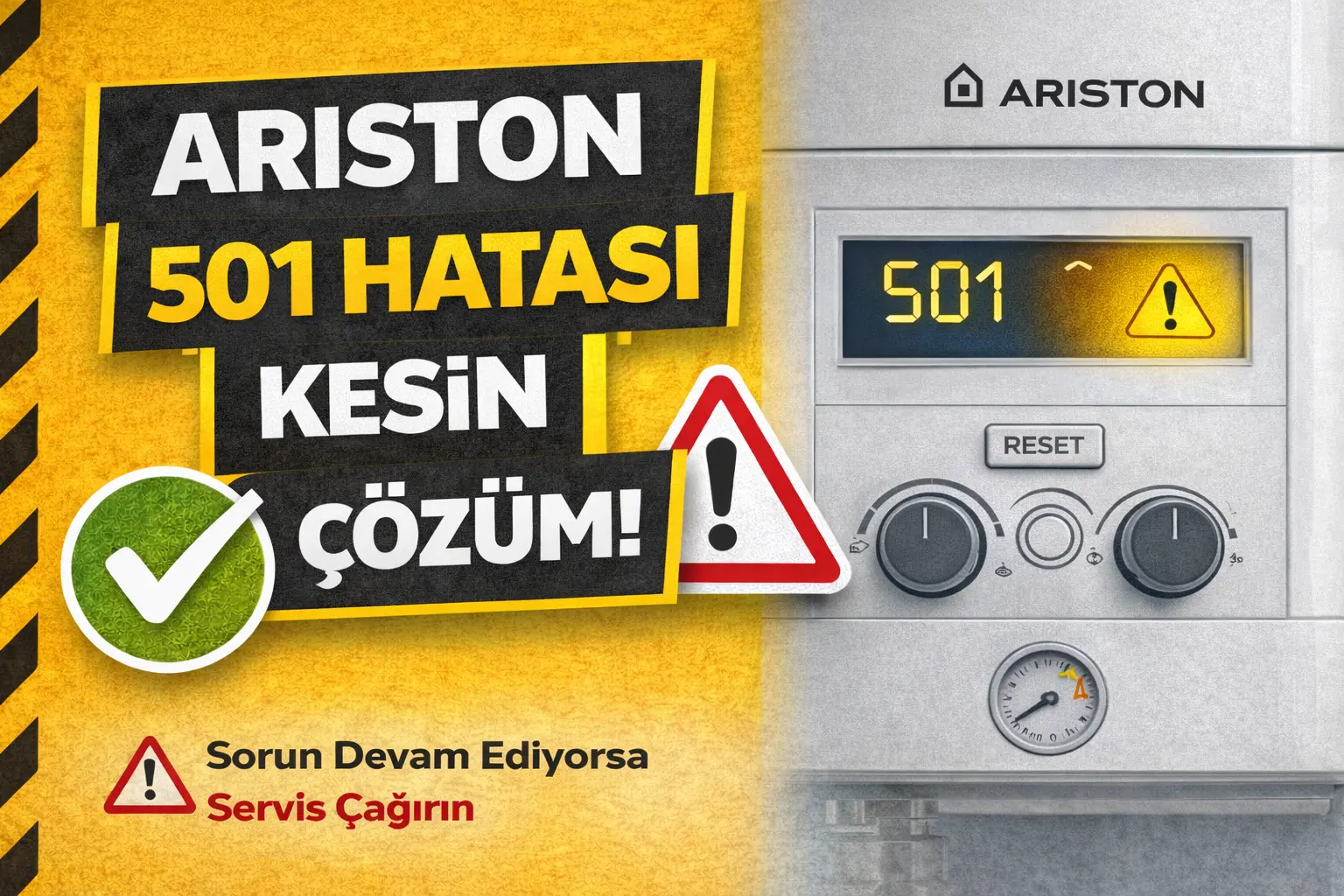 ariston 501 hatası kesin çözüm