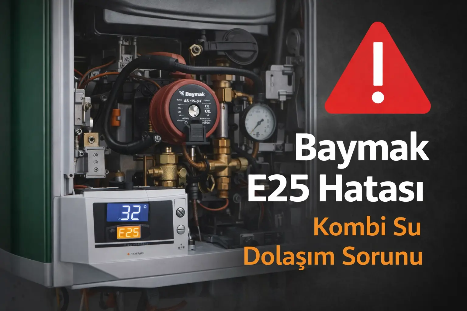 baymak e25 hatası nedir nasıl çözülür